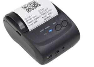 China Restaurant Mini Bluetooth Portable Thermal Printer for for Windows Android Smartphone factory