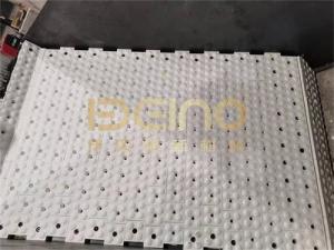 China OEM Alumina Ceramic Lining Pipe Welded The Stud Ceramic Coated Pipe factory