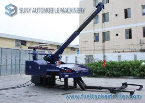China IND 10 Medium Duty Wrecker Towing Truck 9 Ton Boom 6 Ton Wheel Llift factory