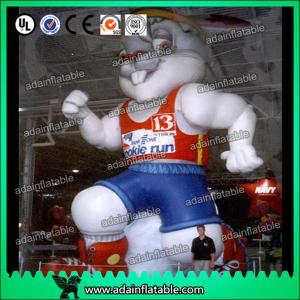 China Sports Event Inflatable Cartoon Advertising Rabbit Model factory