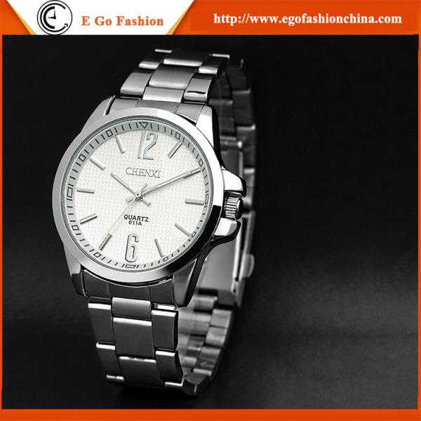 011A Stainless Steel Watches for Man Quartz Watch Wholesale Analog Watch Fashion