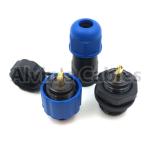 SD13 Waterproof Plastic Electrical Connectors 5 - 25A Rated Current Solder