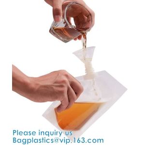 Stand-Up Drink Spout Pouch, Water Bottles Nozzle Bag, Beverage Mouth Bag,