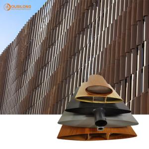 China Horizontal Vertical Aluminum Sun Shade Louver For Ventilation And Wall Facades factory
