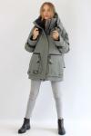 FODARLLOY Coffee lightweight warm breathable long duck down hooded padded winter
