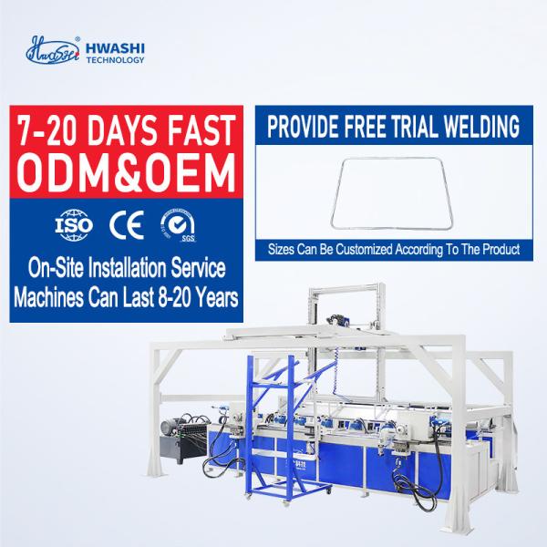 Automatic IBC Stainless Steel Frame Tube Forming Equipment Pipe Tube Bending