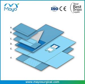 China Level 4 Surgical Laparoscopy Pelviscopy Drape Set factory