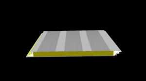 China 125mm Thickness Acoustic Sandwich Panel With Soundproof And Heat Insulation factory