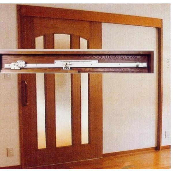 China Hanger Rollers Semi Automatic Door With Super Silent Movement factory