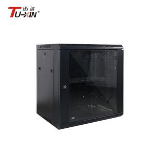 China Cold Rolled Steel Wall Mount Network Cabinet 6u Switch Rack Corrosion Resistance factory