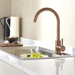 Steel 304/316 Material Kitchen Sink Tap Deck Mounted Mixer Single Handle 2ways