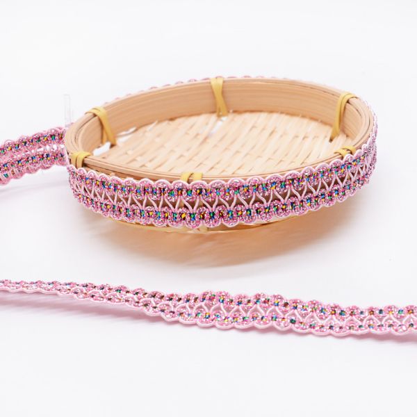 China Polyester Sublimation 15mm crochet trimmings factory