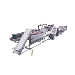 China Automatic French Fries Chips Potato Chips Production Line 2000kg/hr factory