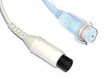 6 Pin Medical Transducer Adapter Cables 5.00MM Dia Plastic CE Approval
