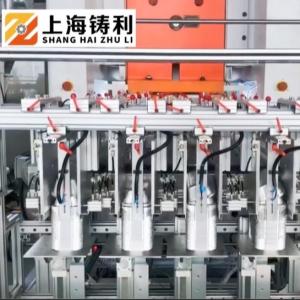 China Pneumatic Aluminum Foil Container Machine 12000KG Aluminium Container Machine Price factory