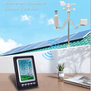 China Digital Wifi Weather Station Silver and Black factory