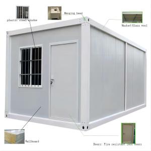 China Prefabricated 40ft Assembled Detachable Container House Modern Design Style factory