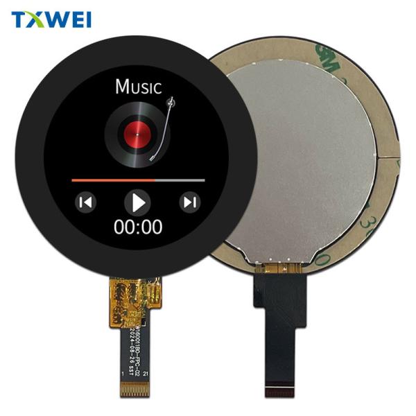1.6-inch IPS high-definition intelligent small home appliance circular LCD