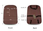 65*50 Cm Car Seat Back Bag Organizer , Multifunctional Car Seat Organizer