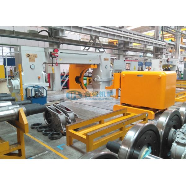 China Double Cylinder Railway Wheel Press 700mm Piston Stroke factory