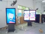 43 75 inch touch screen vertical lcd panel stand advertising display led