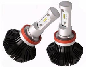 China High Power H8 H9 LED Car Headlights Kit 8 - 32V 25W 4000lm 360 Degree Beam Angel factory