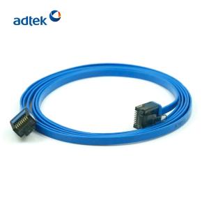 China Stranded RJ45 Cat6 Flat Ethernet Cable Patch Cord UTP / FTP Optional factory