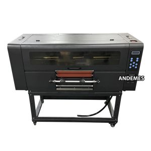 China 1 Year Online Technical Service 30CM x 33CM Multicolor UV DTF Printer Roll to Roll Sticker Printer with I1600 XP600 Heads on sale