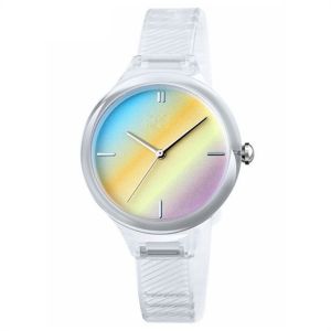 China 30m Length Transparent Strap Watch  Elastic Waterproof ABS Case on sale