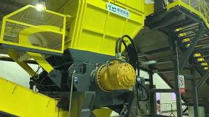 China MSW Municipal Solid Waste Crushing Sherdder , Overseas Plastic Waste Shredder on sale