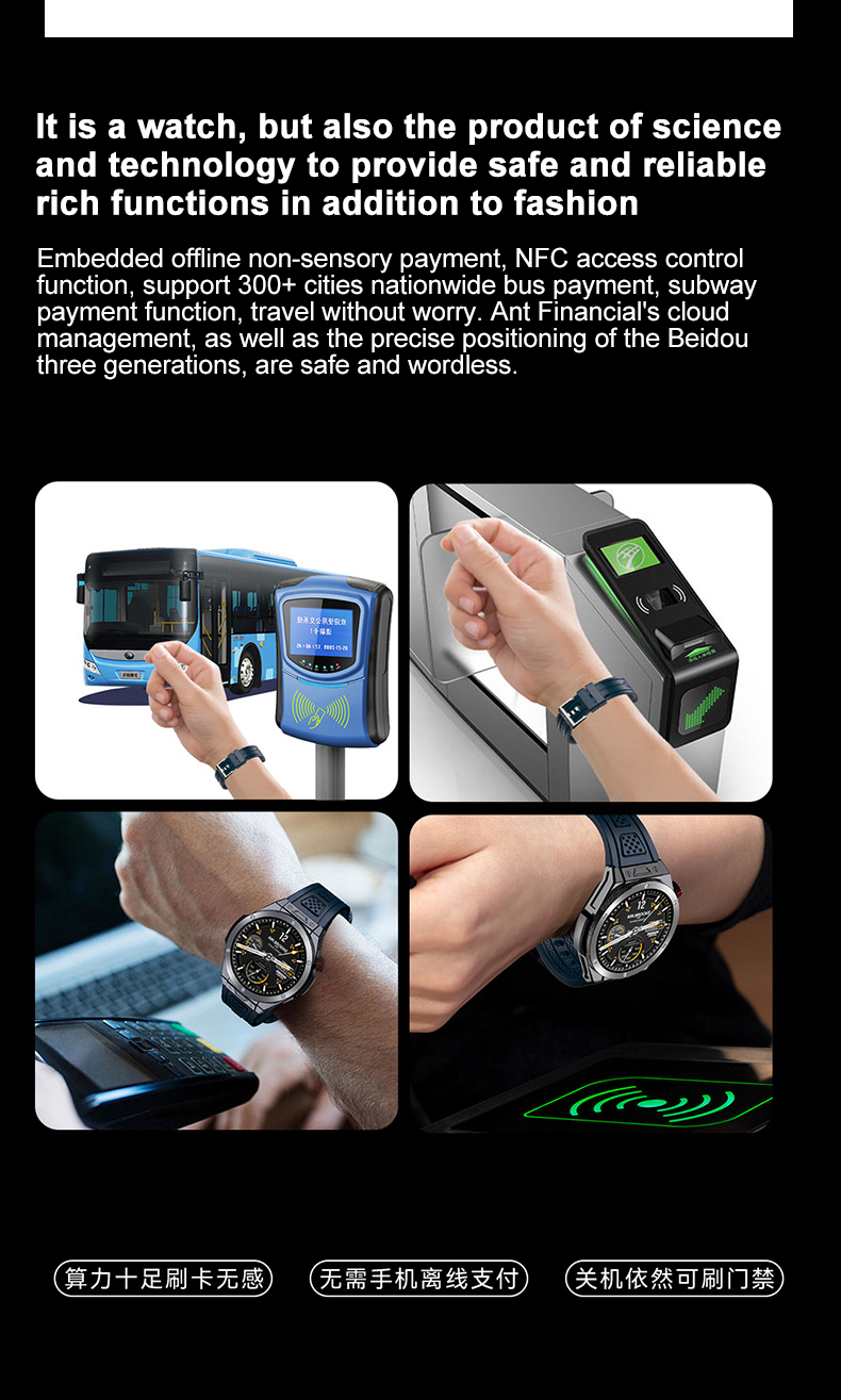 NEW NOH-ON N18 SmartWatch Health Monitoring Men Women OpenHarmony Tracker Full Touch Screen Smart Watch