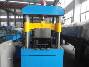 China Roof Cable Tray Roll Forming Machine , Wall Panel Roll Forming Machine By Chain factory