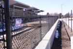 Dipped Galvanized Chain Link Fence With 35-300G per Square Meter Zinc Coating;