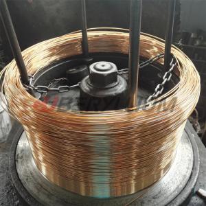 China A TB00 C17500 Annealing Beryllium Copper Wires factory
