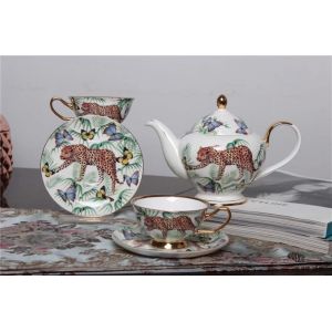 China Household Ethiopian Bespoke 220ml Bone China Breakfast Tea Cups on sale