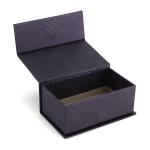 Foldable Art Paper Printed Cosmetic Boxes Gray Cardboard Makeup Packaging