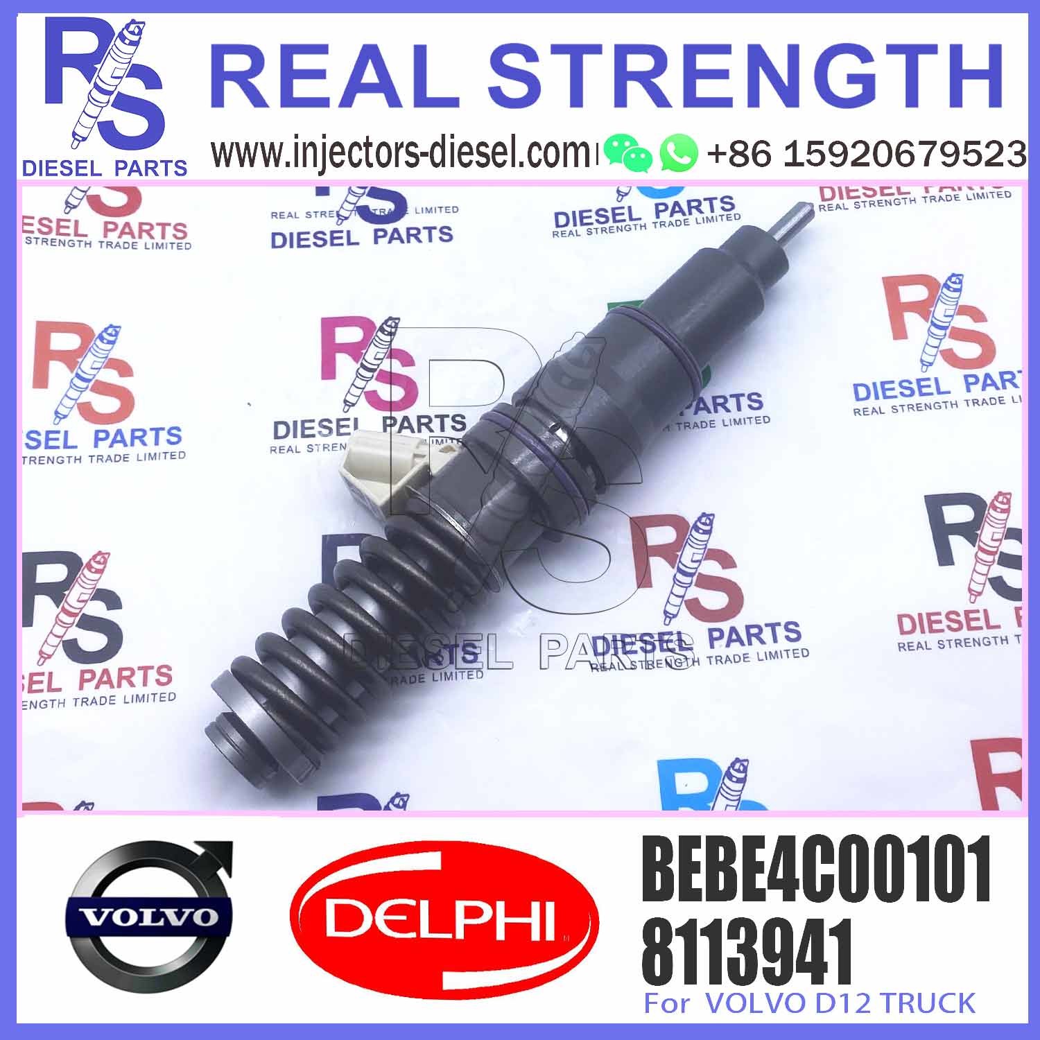 Fuel Injector 20430583 remanufacturing quality BEBE4C00001 BEBE4C00101 in stock