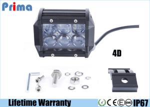 China 6000K 4 Inch LED Car Light Bar WIith Fisheye 4D 18W CREE Light DC 9V - 32V factory