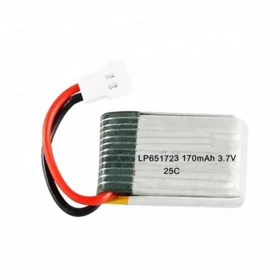 Lithium Polymer Batteries 651723 3.7v 150mah 170mah Lipo Battery KC UL1642