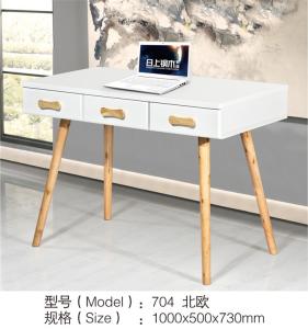 China MDF Painted Desktop Computer Table Medium Density Fiberboard Material factory