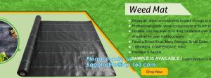 China pp weed mat organic agricultural plastic mulch, recyclable weed barrier,PP ground mat /concert crowd control barrier wee factory