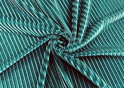 200GSM 93% Polyester Soft Corduroy Fabric / Dress Dark Green Corduroy Upholstery
