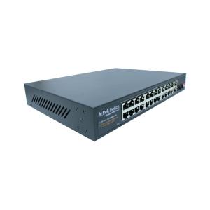 China 28 Port Industrial Unmanaged POE Switch 2 Gigabit Poe Powered Unmanaged Switch factory