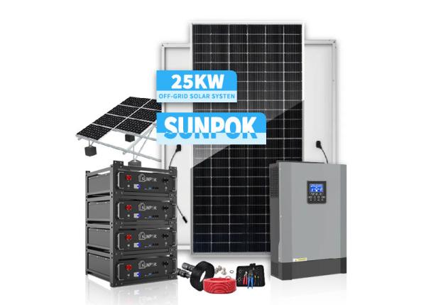 Off Grid Solar Ground Mounted Pv Systems 48V 200ah 300ah 1000W 3000W Solar Pv