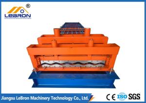 China Orange Glazed Tile Forming Machine 10-16m/min Forming Speed Easy Operation factory