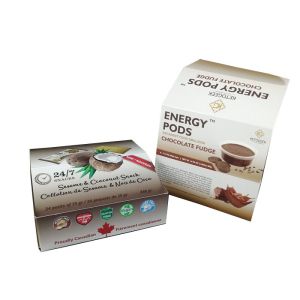 Factory Supplier Packaging Box Private Label Whey Protein Bar Display Box Energy