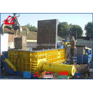 Heavy Duty Scrap Metal Baler Scrap Baling Press Machine For HMS Waste Car Bodies