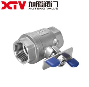 China GB Standard Industrial Threaded Full Bore Ball Valve SS304 1PC/2PC/3PC Reduce Bore factory