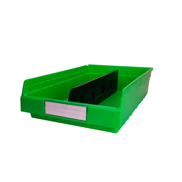 Warehouse Tool Storage Durable Various Size Stackable PP Plastic Boxes with Dividers
