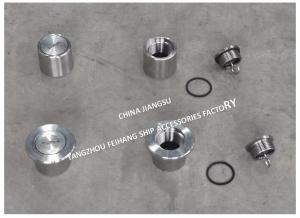 China Water Tank Sounding Tubes Head Sounding Pipe Head Stainless Steel Plug DN40-DN150 factory